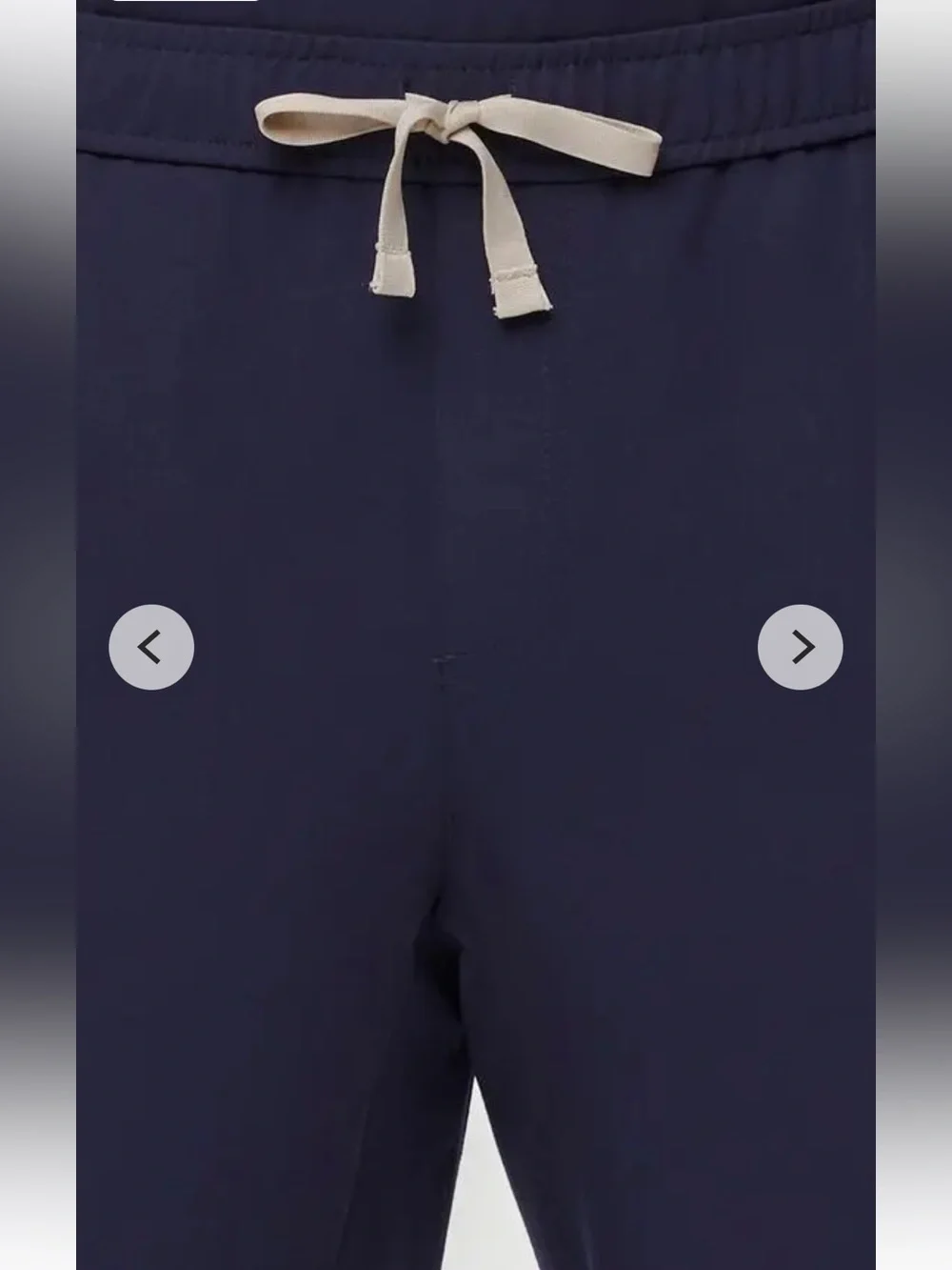 NWT FIGS Men's Tansen Jogger Scrub Pants in Navy - Short